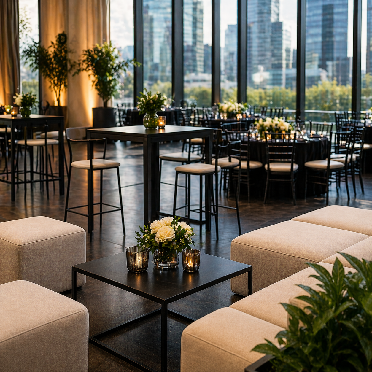 Cómo elegir el mobiliario ideal para un evento corporativo en CDMX